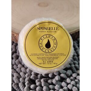 Spongellé Honey Blossom Body Wash‎ Infused Buffer 1.5oz | 5+ Uses Yuzu & Vetiver